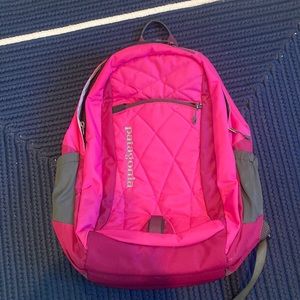 Never used hot pink Patagonia backpack